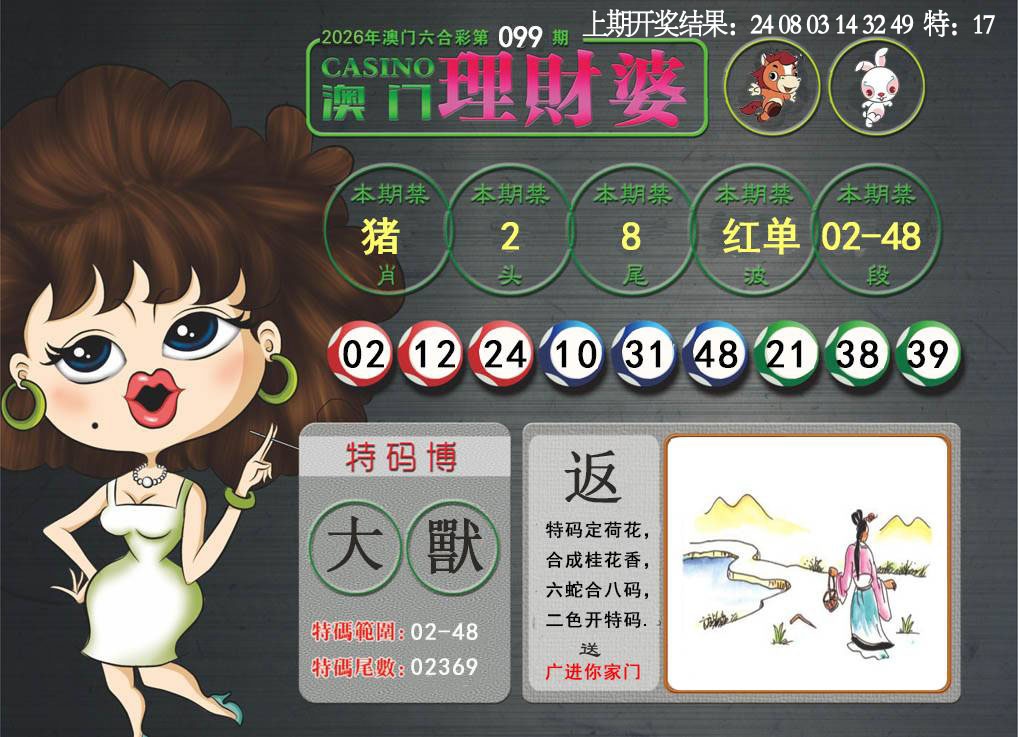 099期澳门理财婆[图]